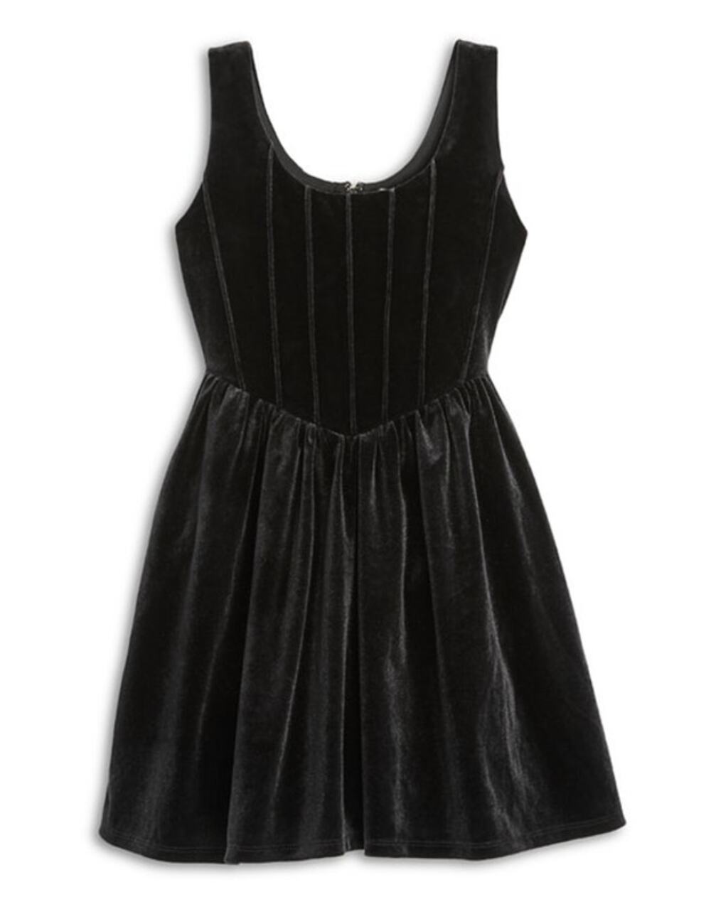 Aqua Girls' Velvet Corset Dress Size M 9/10